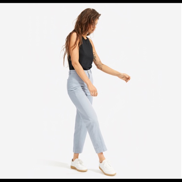 Everlane Pants - NWT - Everlane Lightweight Straight Leg Crop